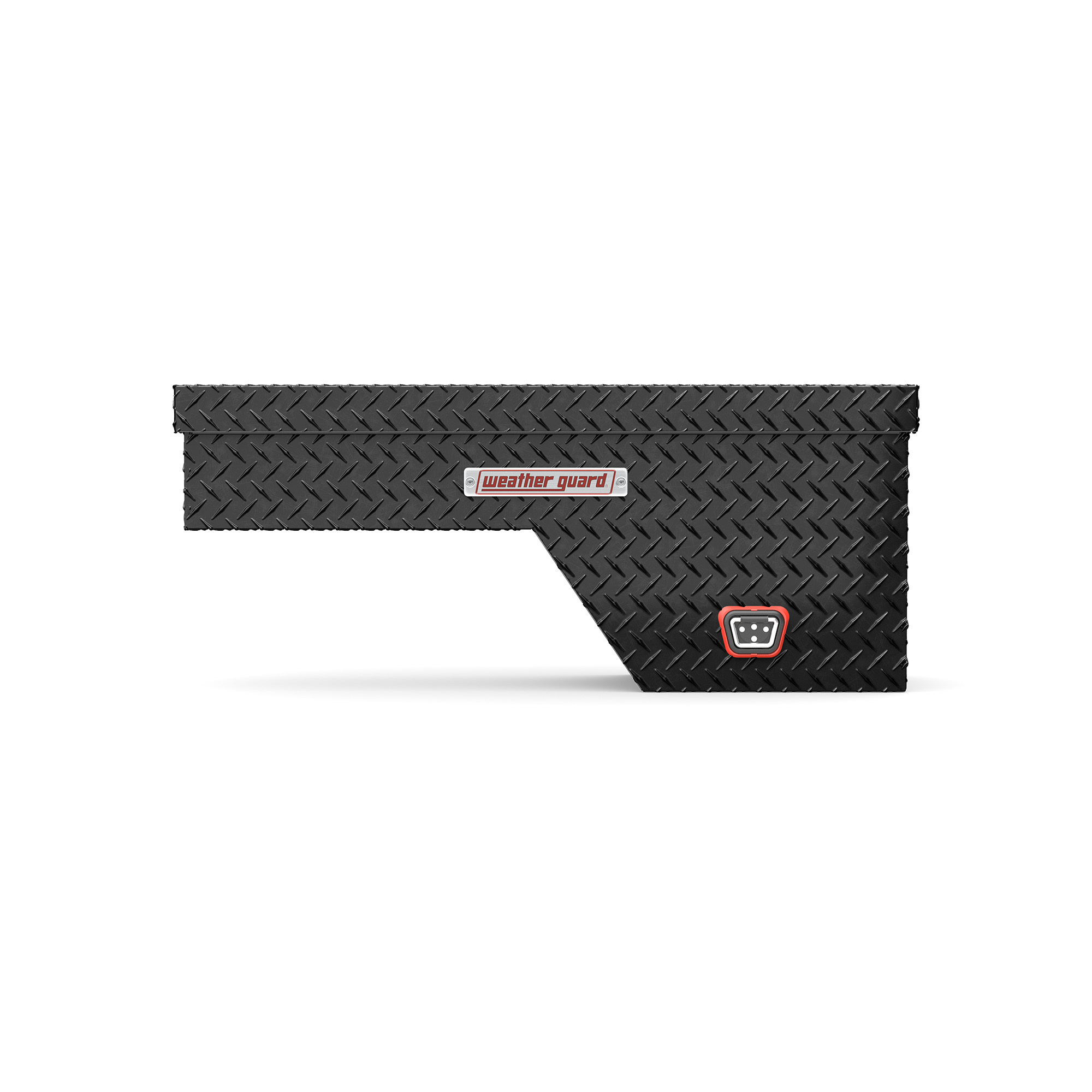 Weather Guard Model 173-5-04 Wheel Well Box, Aluminum, Passenger Side, 3.4 cu ft